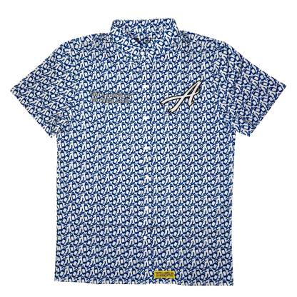 Awful Lot of Cough Syrup x Asaali Shirt – Blue