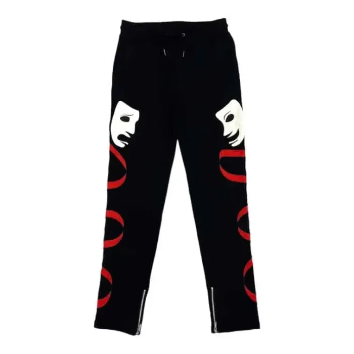 Asaali Laugh Now Cry Later Tracksuit Black Sweatpant