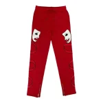 Asaali Laugh Now Cry Later Tracksuit Red Sweatpant