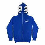 Asaali Laugh Now Cry Later Tracksuit Royal Blue Hoodie