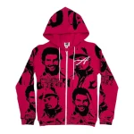 Asaali OG Cartel Tracksuit Hot Pink Hoodie