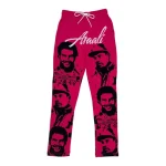 Asaali OG Cartel Tracksuit Hot Pink Sweatpant