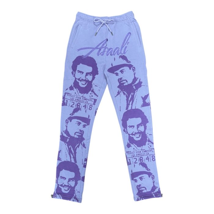 Asaali Pastel Cartel Sweatpants Grape Soda